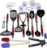 🍳 enhance your cooking experience with the chef craft select 23-piece red kitchen tool/utensil and gadget set logo