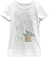 star wars girls white small logo