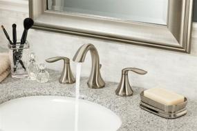 img 1 attached to Moen T6420BN Two Handle High Arc Bathroom Faucet: Elegant and Functional Design for Your Bathroom
