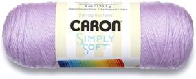 img 1 attached to 🧶 Пряжа Caron Simply Soft Orchid: Роскошная и яркая мягкость для ваших проектов по вязанию и крючку.