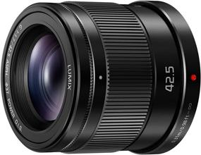 img 3 attached to Panasonic LUMIX G Lens 42.5mm F1.7 ASPH. - Mirrorless Micro Four Thirds with Power Optical I.S. - H-HS043K (USA Black): Professional Photography Lens for Stunning Shots