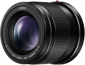img 4 attached to Panasonic LUMIX G Lens 42.5mm F1.7 ASPH. - Mirrorless Micro Four Thirds with Power Optical I.S. - H-HS043K (USA Black): Professional Photography Lens for Stunning Shots