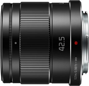 img 1 attached to Panasonic LUMIX G Lens 42.5mm F1.7 ASPH. - Mirrorless Micro Four Thirds with Power Optical I.S. - H-HS043K (USA Black): Professional Photography Lens for Stunning Shots