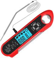 🌡️ suettla digital dual probe food thermometer with bottle opener – instant read meat thermometer for kitchen, cooking, grilling, baking, milk, and oil deep frying logo