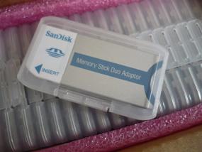 img 1 attached to 💾 Увеличьте вместимость хранения с адаптером для флеш-памяти Sandisk Memory Stick Duo.