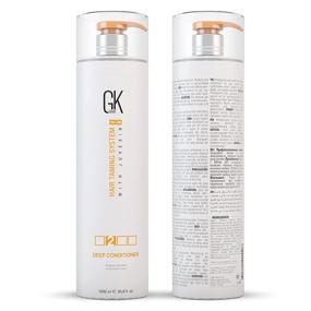 img 3 attached to GK HAIR Global Keratin Deep Conditioner Masque (33.8 Fl Oz/1000ml) - Intense Hydration & Repair Treatment for Dry, Damaged, Color Treated, and Frizzy Hair - Restoration Formula with JOJOBA Seed Oils