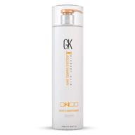 gk hair global keratin deep conditioner masque (33.8 fl oz/1000ml) - intense hydration & repair treatment for dry, damaged, color treated, and frizzy hair - restoration formula with jojoba seed oils logo