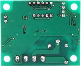 img 3 attached to 🌡️ W1209 12V DC Digital Temperature Controller Board Micro Digital Thermostat -50-110°C Electronic Temperature Control Module with 10A Relay and Waterproof LED Display for Cooling Applications