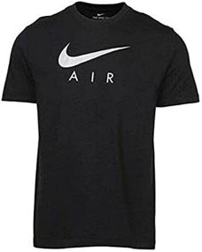 img 1 attached to Nike Swoosh Metallic Graphic X Large Men's Clothing for Active