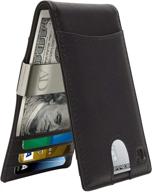 slim money clip wallets for men: men's accessories and wallets, card holders & money organizers logo