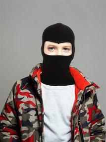 img 1 attached to Keep Your Kids Warm During Winter with the 4-Piece Windproof Hood Balaclava Hat