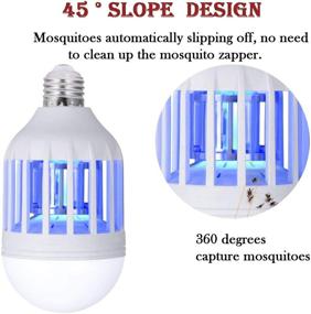 img 2 attached to Adrienne Friedly Bug Zapper Light Bulb 2-pack - 🪰 Effective Mosquito Killer Lamp with UV LED Electronic Insect Fly Killer