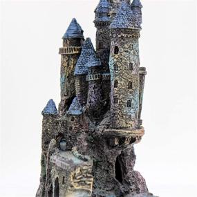img 3 attached to 🏰 Penn-Plax Castle Aquarium Decoration: Realistic Hand-Painted Tower Standing Over 14.5 Inches High | Part A