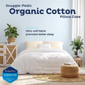 img 3 attached to Snuggle Pedic Organic Kool Flow Breathable Stretch