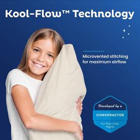 img 1 attached to Snuggle Pedic Organic Kool Flow Breathable Stretch