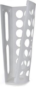 img 2 attached to 🛍️ Convenient Grocery Bag Storage Holder - Effortlessly Organize and Reuse Plastic Shopping Bags with this Large Capacity Bag Dispenser!