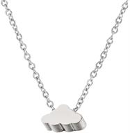 amor spes necklace clavicle stainless logo