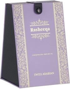 img 2 attached to 🌹 RASHEEQA Perfume Oil: Oriental Garden Blooming with Roses, Jasmine, and Fresh Greens, with a Musk, Sandalwood, and Cedarwood Base - 20mL Body Oil by Swiss Artisan