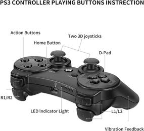 img 2 attached to Wireless Controller Playstation Bluetooth Gamepad