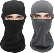 🌞 valleycomfy balaclava summer uv protection face mask: stay cool and protected with breathable and wind-resistant ski sun hood for men and women logo