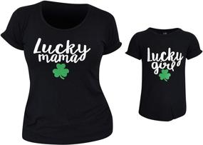 img 4 attached to 🍀 Lucky Patrick - Unique Baby Girls' Clothing for a Unique Style