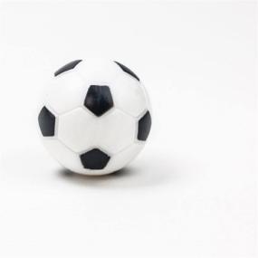 img 1 attached to Premium Set of 12 Mini Black and White Table Soccer Foosball Replacements - High-Quality Soccer Balls for Foosball Tables