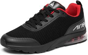 img 4 attached to TopTech Lightweight Cushioned Athletic Sneakers for Men's Shoes