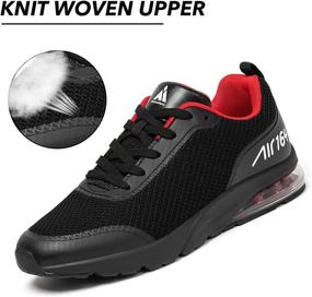 img 3 attached to TopTech Lightweight Cushioned Athletic Sneakers for Men's Shoes