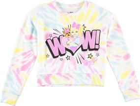 img 2 attached to Jojo Siwa Sweatshirt Glitter Sweatshirt