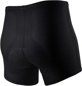 img 2 attached to 🚴 Men's Cycling Shorts with 3D Padded Underwear, Bike Shorts for Men - Premium Bicycle Shorts