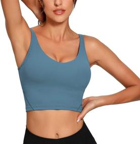 img 1 attached to 🏋️ Lemedy Women's Sports Longline Workout Running Clothing and Lingerie, Sleep & Lounge