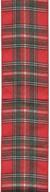 🎀 лента для рукоделия offray laddie classic tartan: 1 1/2 дюйма x 9 футов - высококачественная тартановая лента для рукоделия и декора логотип