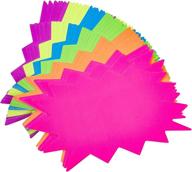 вывески starburst, 60 шт. в упаковке, флуоресцентные в ассортименте логотип