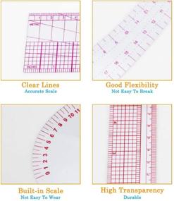img 3 attached to Measure Dressmaking Drafting Template Designers