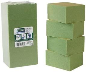 img 3 attached to 🌸 Floral Foam Blocks - Greenbrier 8 Piece Gentle Grip, Ideal for Arrangements!