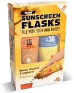 discreet fun: gopong hidden sunscreen alcohol flask - 2 count logo