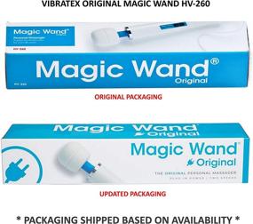 img 2 attached to 🌟Улучшите свой массаж с оригинальной вибромассажной палкой HV-260 Magic Wand и бесплатным массажером IntiMD CuraCane Neck Body Cane для точечного воздействия на шейку матки и тело.