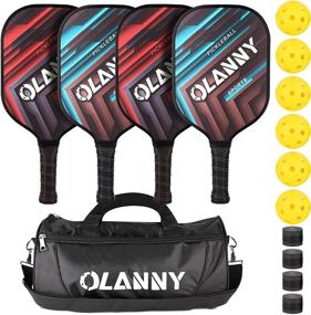 img 4 attached to OLANNY Pickleball Replacement Portable Honeycomb