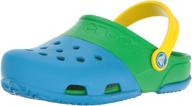 👟 crocs electro toddler little electric boys' shoes: comfortable clogs & mules for active kids логотип