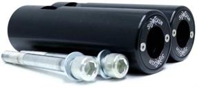 img 1 attached to Shogun Yamaha YZF-R3 2015-2018 Black Frame Sliders - Fits ABS & NON ABS Models - MADE IN USA