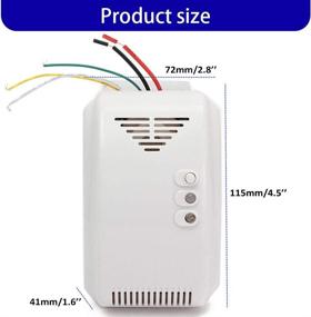 img 3 attached to Propane Detector Detection Sensitivity Motorhome Safety & Security