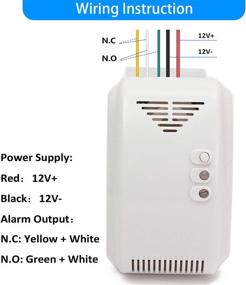 img 1 attached to Propane Detector Detection Sensitivity Motorhome Safety & Security