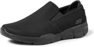 charcoal skechers sumnin loafer with equalizer technology логотип