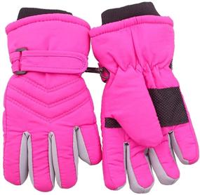 img 2 attached to 🧤 Ultimate Winter Running Snowboard Mittens: Boys' Outdoor Accessories for Cold Weather