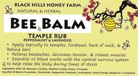 img 3 attached to 🐝 Black Hills Honey Farm Bee Balm: Peppermint & Lavender – 0.85 oz (24g) | Benefits and Uses