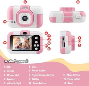 img 2 attached to 🎥 SUZIYO Kids Christmas Electronic Camcorder