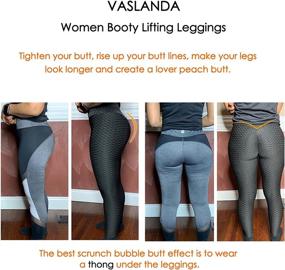 🩳 Vaslanda High Waist Yoga Pants with Scrunch Butt Lift