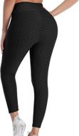 🩳 vaslanda high waist yoga pants with scrunch butt lift | women's tiktok leggings | textured workout tights logo