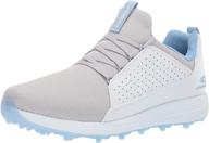 spikeless golf shoe for women: skechers max mojo logo