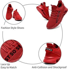 img 1 attached to 👟 EGMPDA Men's Fashion Sneakers - Running Shoes for Tennis, Casual Walking, Workout, Athletic Gym, Cross Training - Lightweight, Breathable & Comfortable Athletics